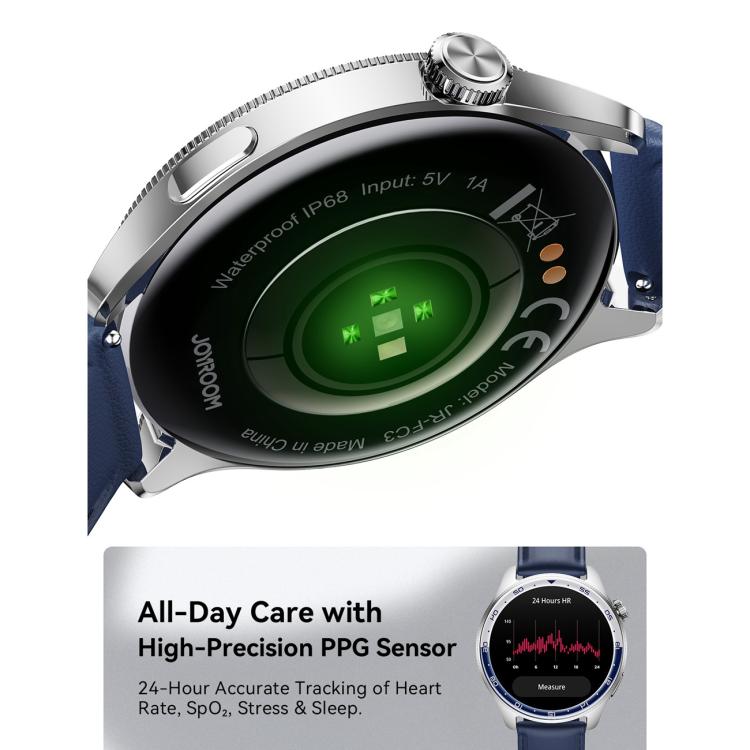 JOYROOM Classic Series JR-FC3 Bluetooth Call Smart Watch Supports Heart Rate Monitoring