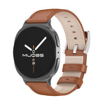 MIJOBS Genuine Leather Cowhide Watch Band, For Samsung Galaxy Watch8 / Watch8 Classic