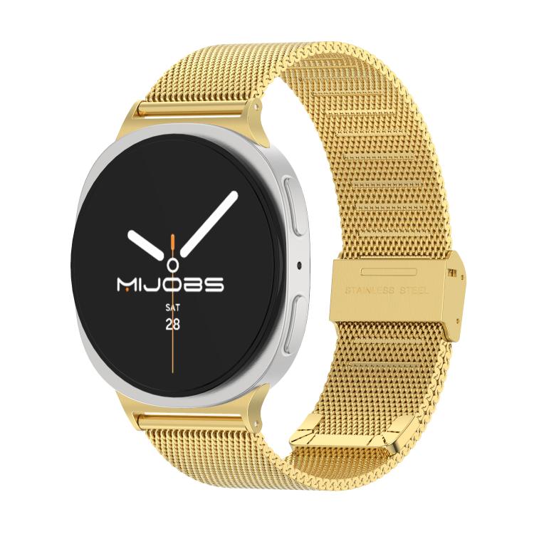 MIJOBS Milan Buckle Metal Watch Band, For Samsung Galaxy Watch8 / Watch8 Classic