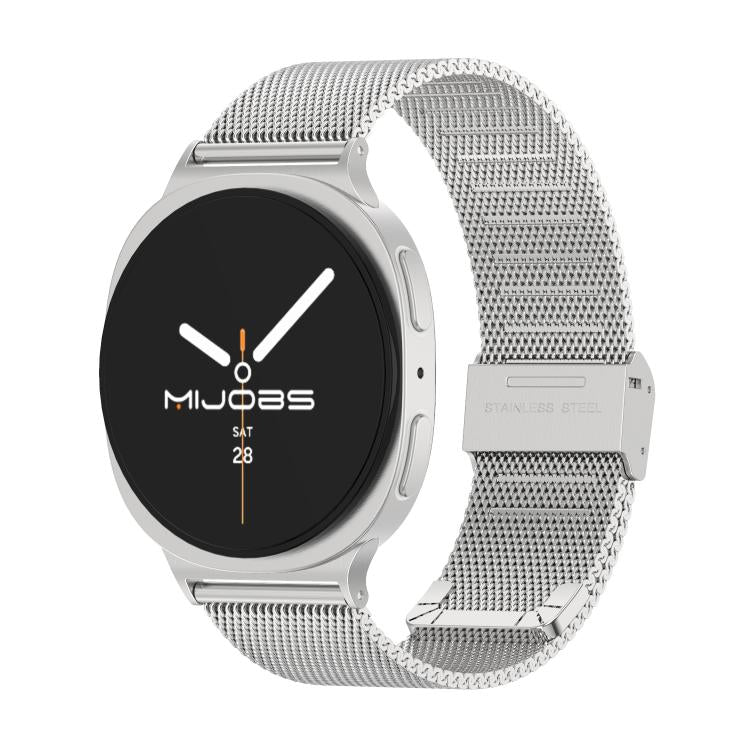 MIJOBS Milan Buckle Metal Watch Band, For Samsung Galaxy Watch8 / Watch8 Classic