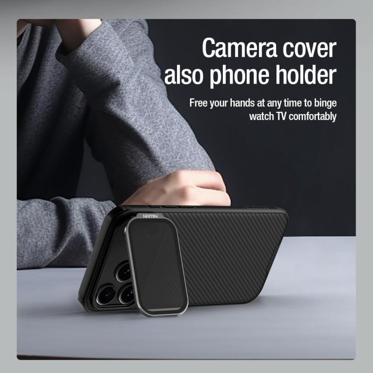 NILLKIN CamShield Prop Texture Transparent Mirror Cover MagSafe Magnetic PC Phone Case, For iPhone 17 Pro Max, For iPhone 17 Pro