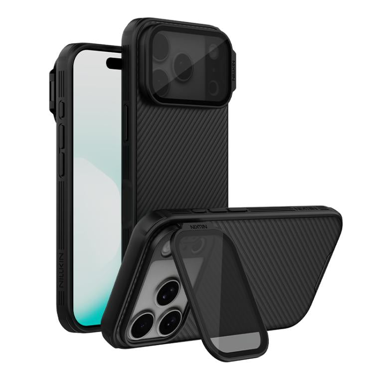 غطاء هاتف شفاف بملمس Prop Shield كاميرا مع مغناطيس MagSafe من NILLKIN، لهواتف iPhone 17 Pro Max و iPhone 17 Pro