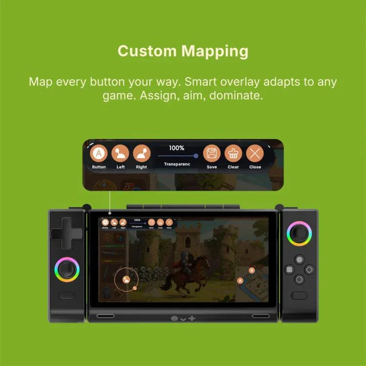 ONE-NETBOOK Sugar 1 Dual Screen Handheld Game Console, Android 14 Snapdragon G3 Gen3, 16GB+512GB