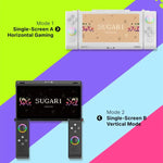 ONE-NETBOOK Sugar 1 Dual Screen Handheld Game Console, Android 14 Snapdragon G3 Gen3, 16GB+512GB