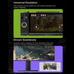 ONE-NETBOOK Sugar 1 Dual Screen Handheld Game Console, Android 14 Snapdragon G3 Gen3, 16GB+512GB