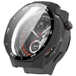 xDfind Graduated Style Tempered Film Integrated PC Watch Protective Cover, For Huawei Watch GT 5 Pro 46mm, For Huawei Watch GT 5 Pro 42mm