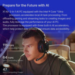 ONE-NETBOOK OneXPlayer X1 Air 10.95 inch Handheld Game Console, Windows 11 Intel Core Ultra 5 228V, 32GB+512GB, 32GB+1TB, 32GB+2TB