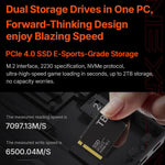 ONE-NETBOOK OneXPlayer X1 Air 10.95 inch Handheld Game Console, Windows 11 Intel Core Ultra 5 228V, 32GB+512GB, 32GB+1TB, 32GB+2TB