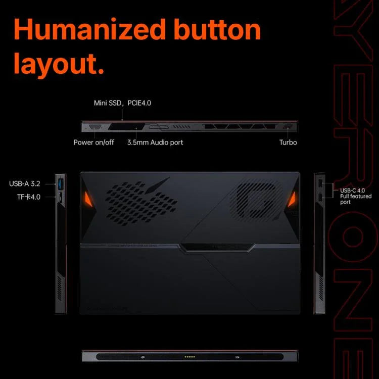 ONE-NETBOOK OneXPlayer X1 Air 10.95 inch Handheld Game Console, Windows 11 Intel Core Ultra 5 228V, 32GB+512GB, 32GB+1TB, 32GB+2TB