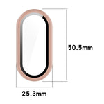 xDfind Tempered Film Integrated PC Watch Protective Cover, For Xiaomi Smart Band 10, For Xiaomi Smart Band 9 / 9 NFC, For Xiaomi Smart Band 9 Ceramic / 8