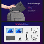 Leo 14 14 inch Expanded Display Dual Portable Monitor, US Plug, UK Plug, EU Plug