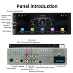 F6021 6.86 inch IPS Screen Car 1Din MP5 Player Support CarPlay & Android Auto, F6021