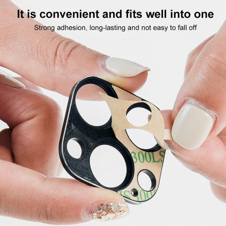 XDcase Titanium Alloy Hollow Camera Lens Protector, For iPhone 15 Pro / 15 Pro Max