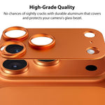 واقي عدسة كاميرا مجوف من سبيكة التيتانيوم من XDcase، لهاتف iPhone 17
