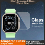 IMAK Tempered Glass Watch Protective Film, For Apple Watch Ultra 1/2/3 49mm