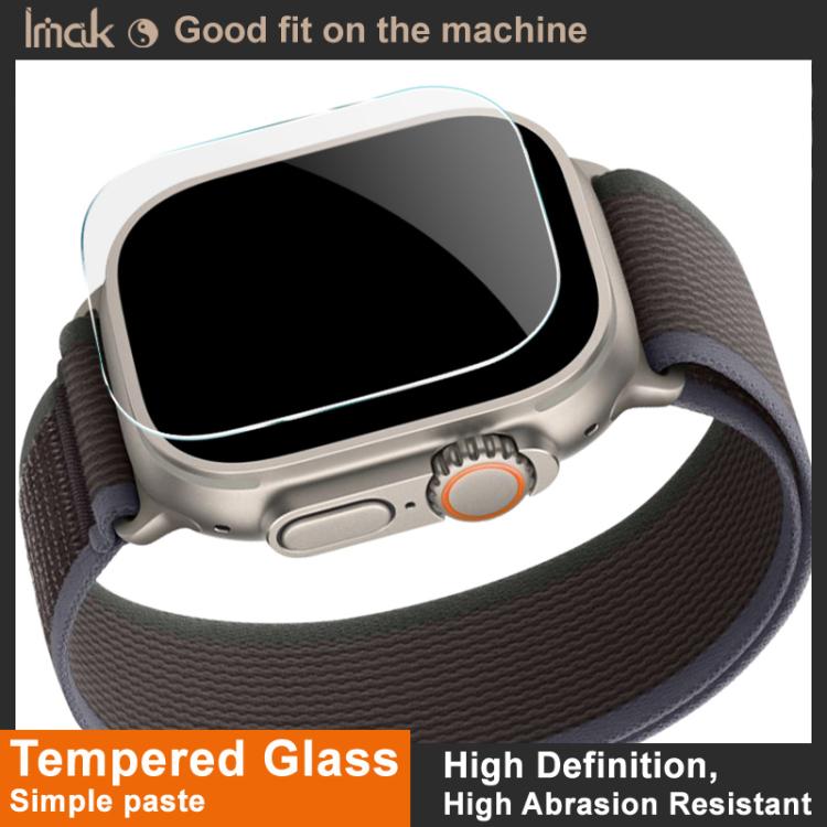 IMAK Tempered Glass Watch Protective Film, For Apple Watch Ultra 1/2/3 49mm