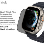 imak HD Full Screen Privacy Tempered Glass Protective Film, For Apple Watch Ultra 1/2/3 49mm