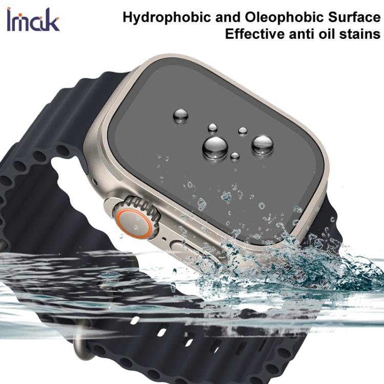 imak HD Full Screen Privacy Tempered Glass Protective Film, For Apple Watch Ultra 1/2/3 49mm