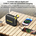 AWEI KA20 Portable TWS / TF Bluetooth 5.3 Speaker with RGB Light