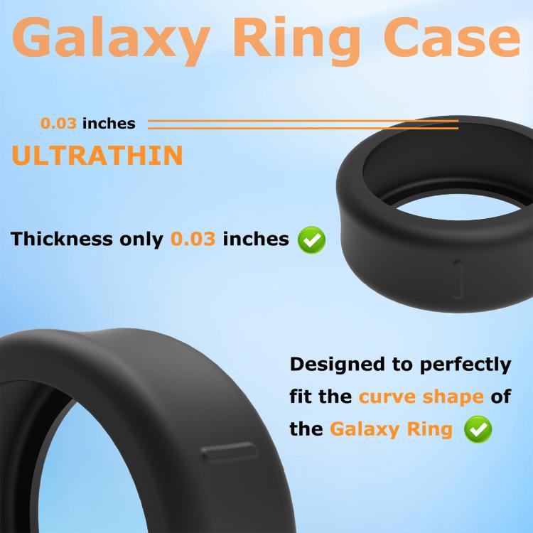 xDfind For Samsung Galaxy Ring Smart Ring Silicone Cover, S, M