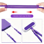 XDcase Double Buckle Adjustable Crossbody Mobile Phone Lanyard