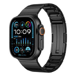 Single Bead Quick Release Stainless Steel Watch Band, For Apple Watch 46mm / 49mm / 45mm / 44mm, For Apple Watch 42mm / 41mm / 40mm / 38mm