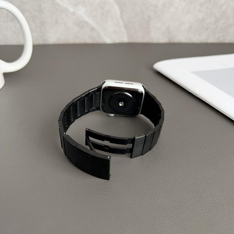 Single Bead Quick Release Stainless Steel Watch Band, For Apple Watch 46mm / 49mm / 45mm / 44mm, For Apple Watch 42mm / 41mm / 40mm / 38mm