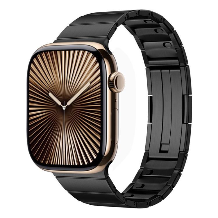 Single Bead Quick Release Stainless Steel Watch Band, For Apple Watch 46mm / 49mm / 45mm / 44mm, For Apple Watch 42mm / 41mm / 40mm / 38mm