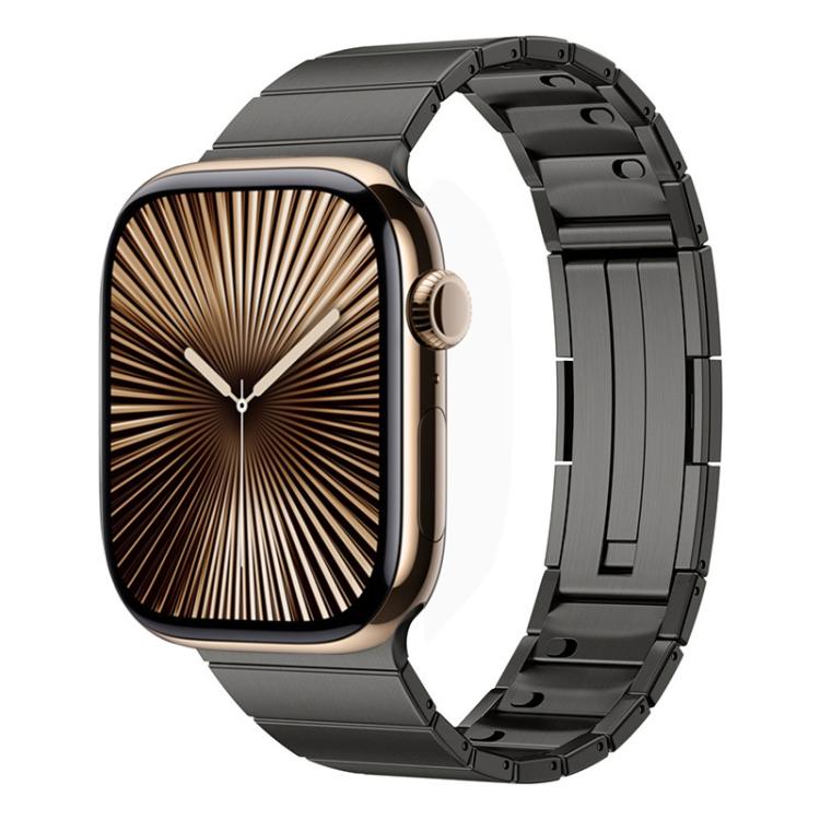 Single Bead Quick Release Stainless Steel Watch Band, For Apple Watch 46mm / 49mm / 45mm / 44mm, For Apple Watch 42mm / 41mm / 40mm / 38mm