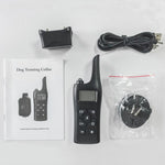 Remote Control Electric Shock Vibration Warning Pet Barking Stopper Waterproof Electronic Collar, 1 Drag 1, 1 Drag 2, 1 Drag 3