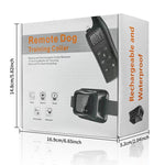 Remote Control Electric Shock Vibration Warning Pet Barking Stopper Waterproof Electronic Collar, 1 Drag 1, 1 Drag 2, 1 Drag 3