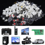 250pcs / Box Car Patch Touch Remote Control Switch Button Package, 250pcs