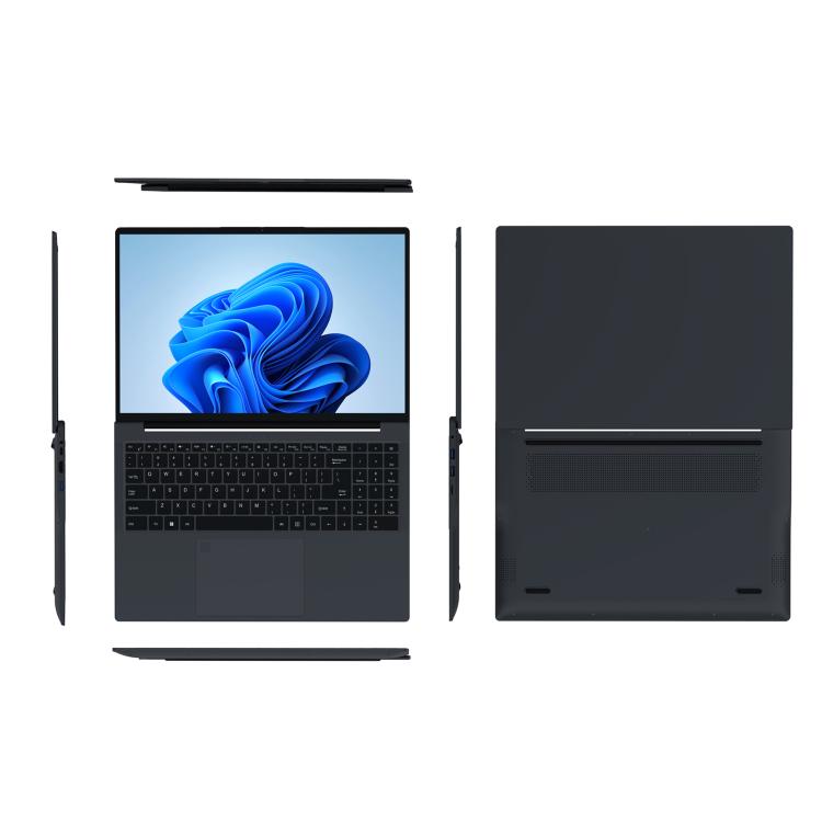 GXMO T160 16 inch Windows 11 Laptop, 16GB+512GB, AMD Ryzen 5 7430U Hexa Core Processor, EU Plug, US Plug, UK Plug, AU Plug