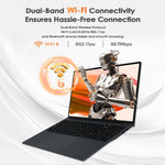 GXMO T160 16 inch Windows 11 Laptop, 16GB+512GB, AMD Ryzen 5 7430U Hexa Core Processor, EU Plug, US Plug, UK Plug, AU Plug