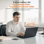 GXMO T160 16 inch Windows 11 Laptop, 16GB+512GB, AMD Ryzen 5 7430U Hexa Core Processor, EU Plug, US Plug, UK Plug, AU Plug