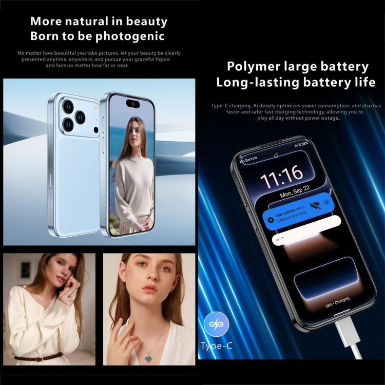 Melrose S17 Pro Mini, 4 GB + 64 GB, 3,75 Zoll, Android 12.0, MTK6765 Octa-Core-Prozessor, Netzwerk: 4G, Dual-SIM, Google Play-Unterstützung