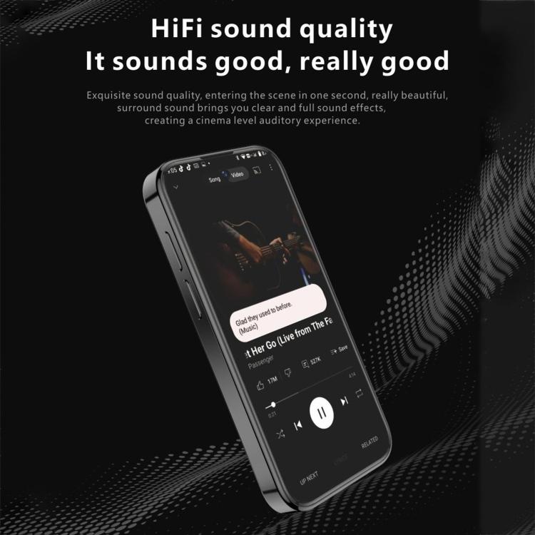 Melrose S17 Pro Mini, 4 GB + 64 GB, 3,75 Zoll, Android 12.0, MTK6765 Octa-Core-Prozessor, Netzwerk: 4G, Dual-SIM, Google Play-Unterstützung