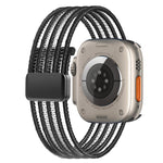 Breathable Nylon Fish Line Watch Band, For Apple Watch 46mm / 49mm / 45mm / 44mm, For Apple Watch S11 42mm / 41mm / 40mm / 38mm