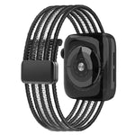 Breathable Nylon Fish Line Watch Band, For Apple Watch 46mm / 49mm / 45mm / 44mm, For Apple Watch S11 42mm / 41mm / 40mm / 38mm