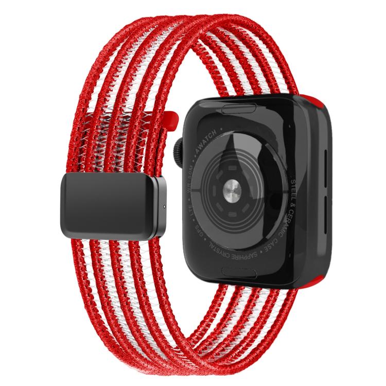 Breathable Nylon Fish Line Watch Band, For Apple Watch 46mm / 49mm / 45mm / 44mm, For Apple Watch S11 42mm / 41mm / 40mm / 38mm