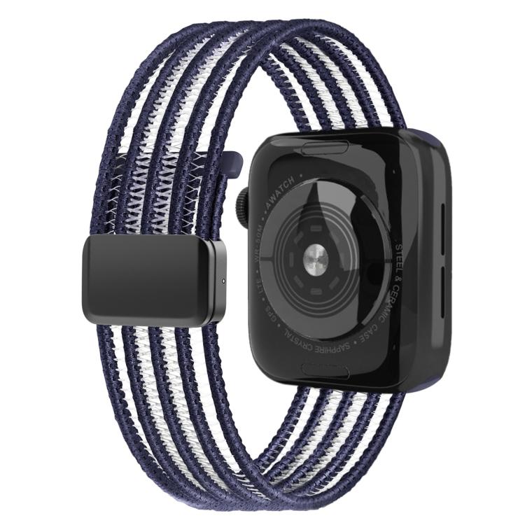 Breathable Nylon Fish Line Watch Band, For Apple Watch 46mm / 49mm / 45mm / 44mm, For Apple Watch S11 42mm / 41mm / 40mm / 38mm