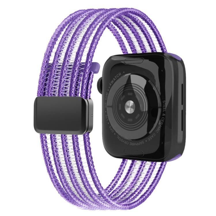 Breathable Nylon Fish Line Watch Band, For Apple Watch 46mm / 49mm / 45mm / 44mm, For Apple Watch S11 42mm / 41mm / 40mm / 38mm