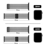 Breathable Nylon Fish Line Watch Band, For Apple Watch 46mm / 49mm / 45mm / 44mm, For Apple Watch S11 42mm / 41mm / 40mm / 38mm