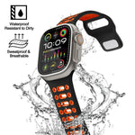 xDfind Two Color Silicone Sport Breathable Watch Band, For Apple Watch 46mm / 49mm / 45mm / 44mm