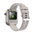 T99 2.02 inch Square Screen 2 in 1 Bluetooth Earphone IP67 Waterproof Smart Watch, Supports Blood Oxygen Monitoring