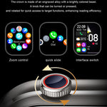 T99 2.02 inch Square Screen 2 in 1 Bluetooth Earphone IP67 Waterproof Smart Watch, Supports Blood Oxygen Monitoring