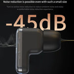 T100 1.85 inch Round Screen 2 in 1 Bluetooth Earphone IP67 Waterproof Smart Watch, Supports Blood Oxygen Monitoring