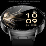 T100 1.85 inch Round Screen 2 in 1 Bluetooth Earphone IP67 Waterproof Smart Watch, Supports Blood Oxygen Monitoring