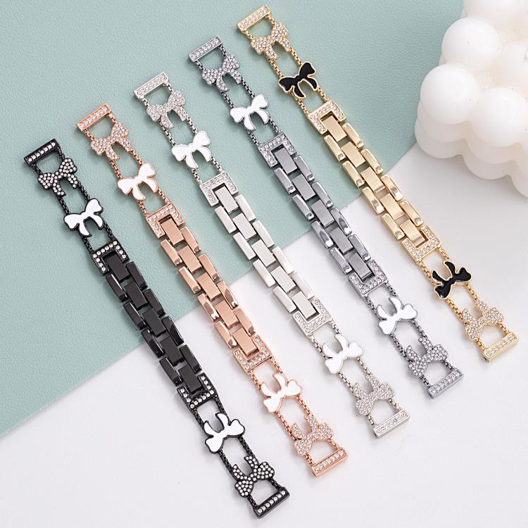 xDfind Bowknot Chain Bracelet Diamond Metal Watch Band, For Apple Watch 42 / 44 / 45 / 46 / 49mm, For Apple Watch 38 / 40 / 41 / S11 42mm