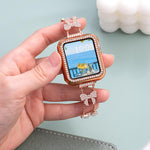 xDfind Bowknot Chain Bracelet Diamond Metal Watch Band, For Apple Watch 42 / 44 / 45 / 46 / 49mm, For Apple Watch 38 / 40 / 41 / S11 42mm